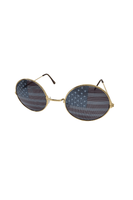 American Flag Round Shaped Sunglasses - Cheapnfast