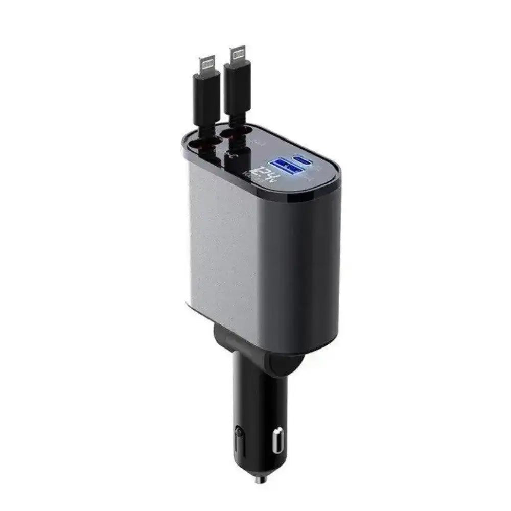 FAST 100W Car Phone Charger Lighter USB And TYPE - C Adapter - Cheapnfast