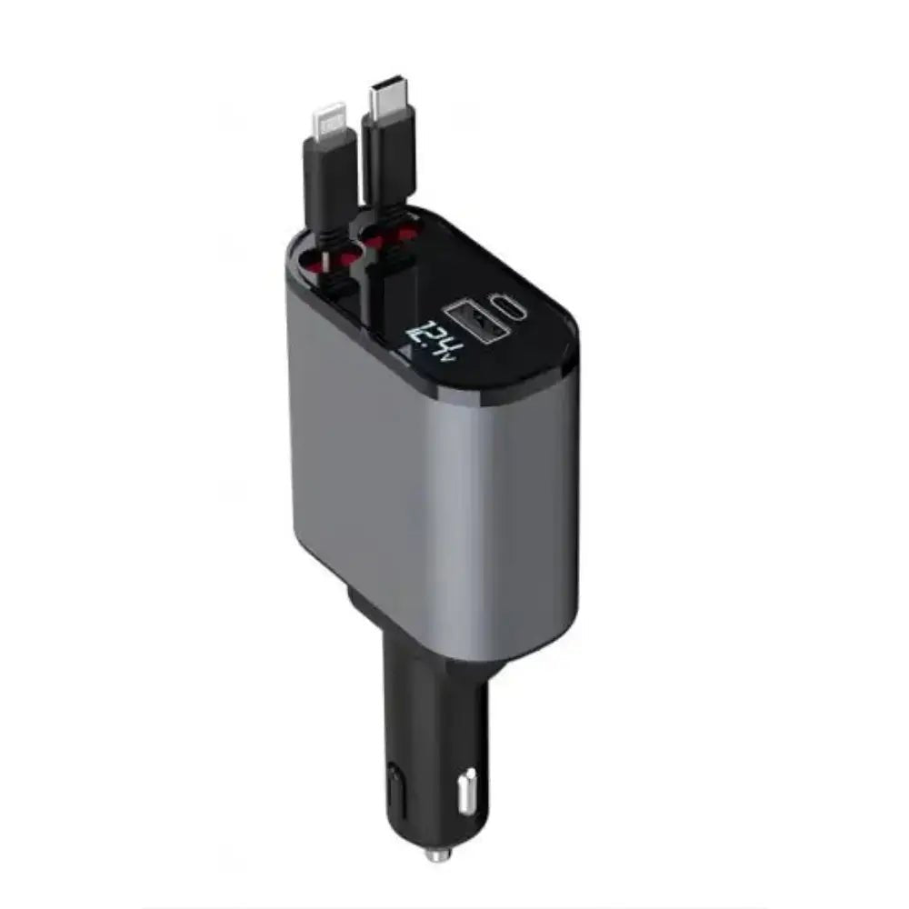 FAST 100W Car Phone Charger Lighter USB And TYPE - C Adapter - Cheapnfast