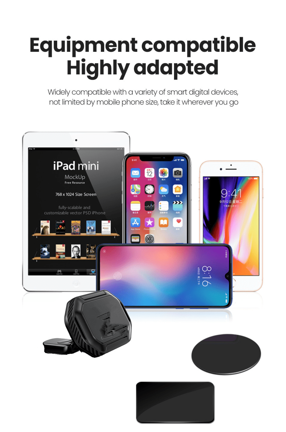 Magnetic Cell Phone Holder for Car Dashboard - Cheapnfast
