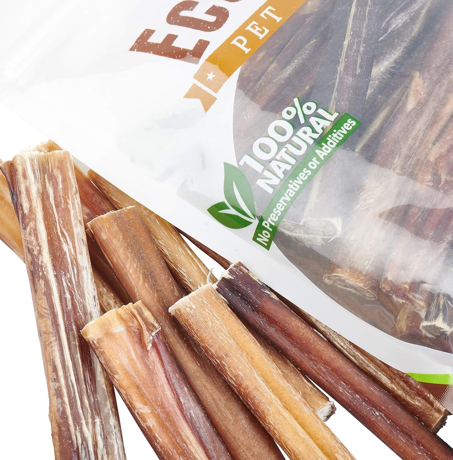 100% Natural Brazilian Bully Sticks - 1 lb Bag 10.00% Off Auto renew - Cheapnfast