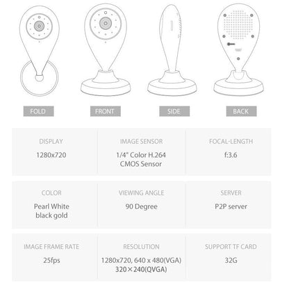 1080P HD Wireless Mini Security WiFi Camera - Cheapnfast