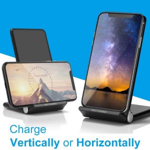 15W FAST WIRELESS CHARGER WITH STAND QUICK CHARGE - Cheapnfast