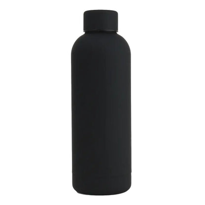 17oz Rubber Vacuum Insulated Stainless Steel Water Bottle - Cheapnfast