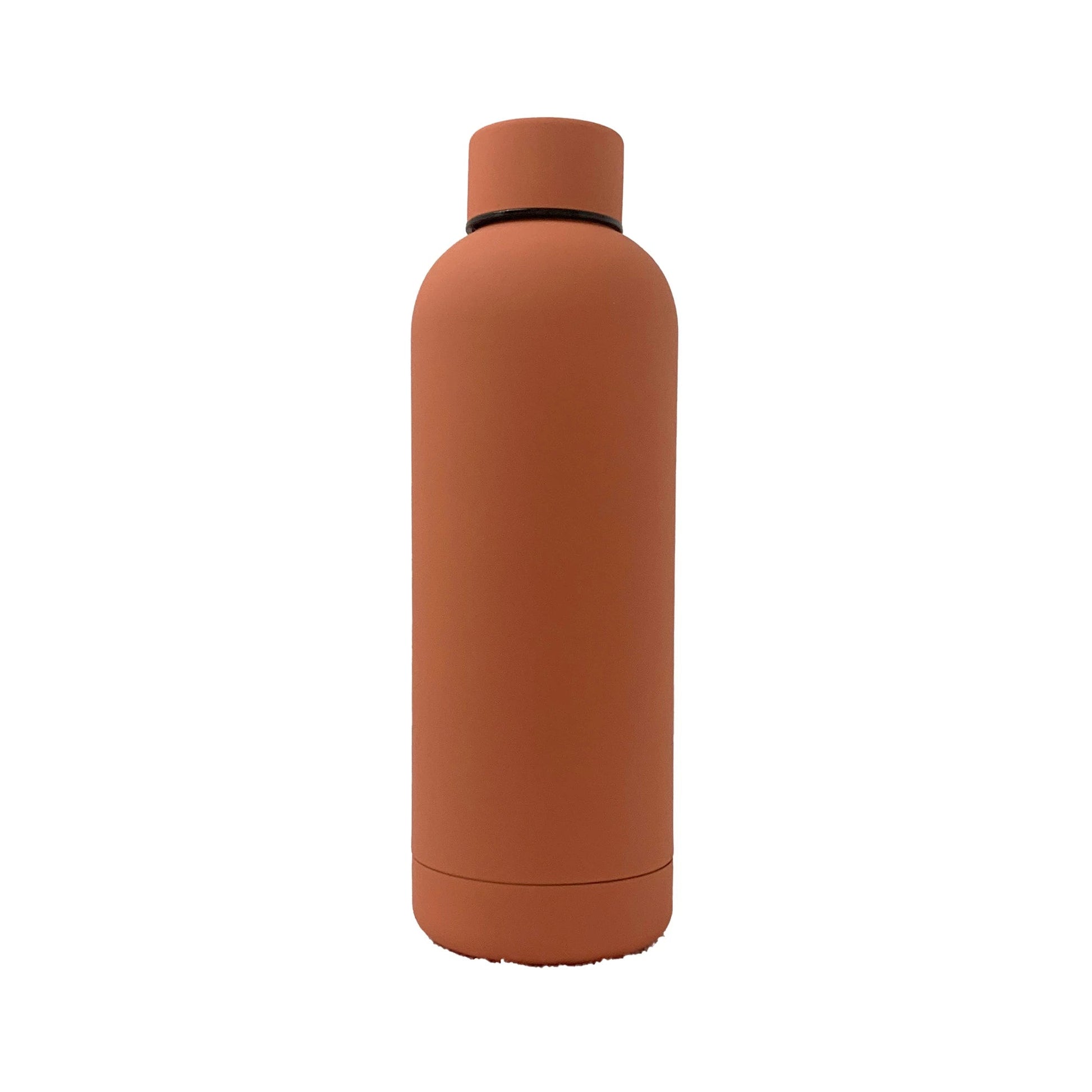 17oz Rubber Vacuum Insulated Stainless Steel Water Bottle - Cheapnfast
