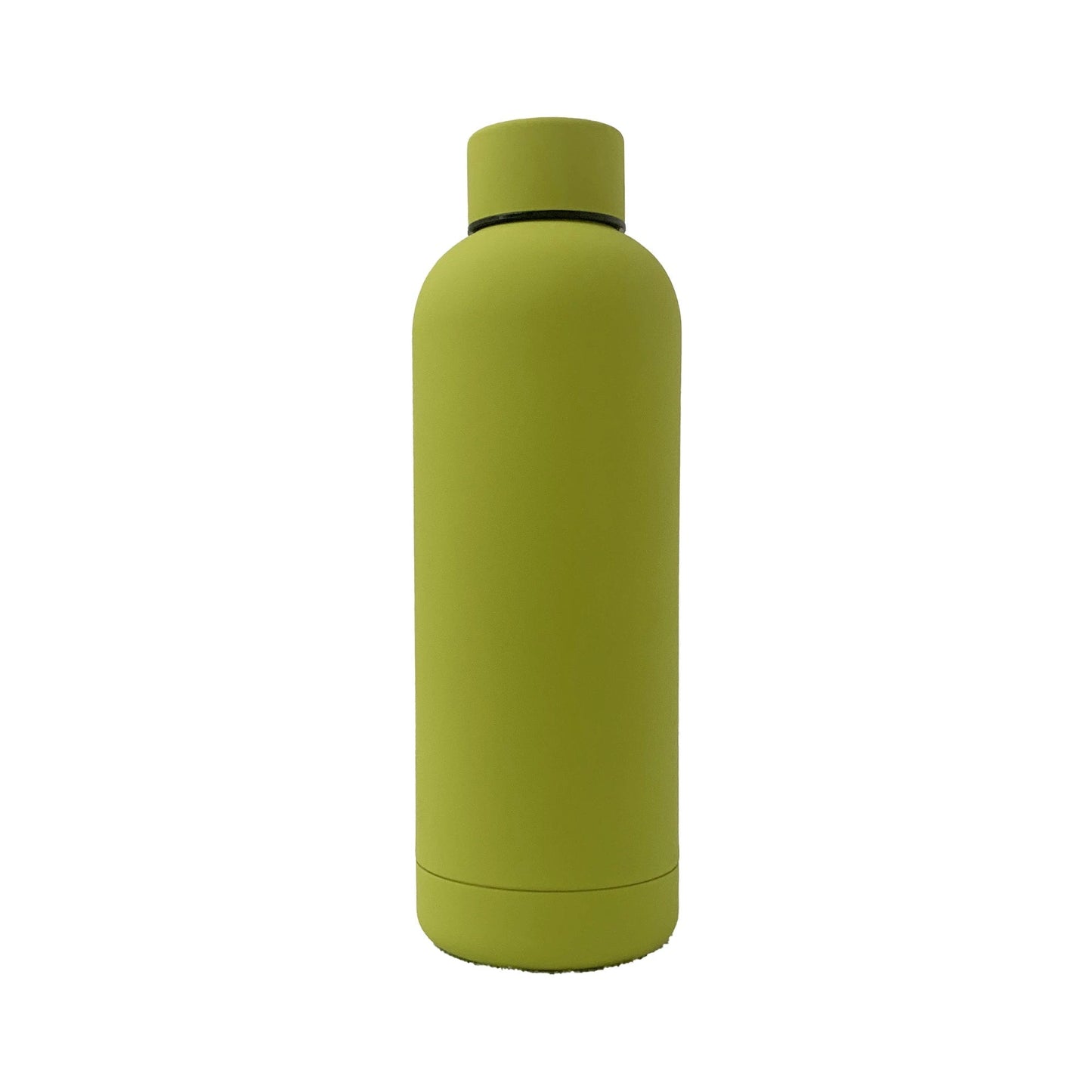 17oz Rubber Vacuum Insulated Stainless Steel Water Bottle - Cheapnfast