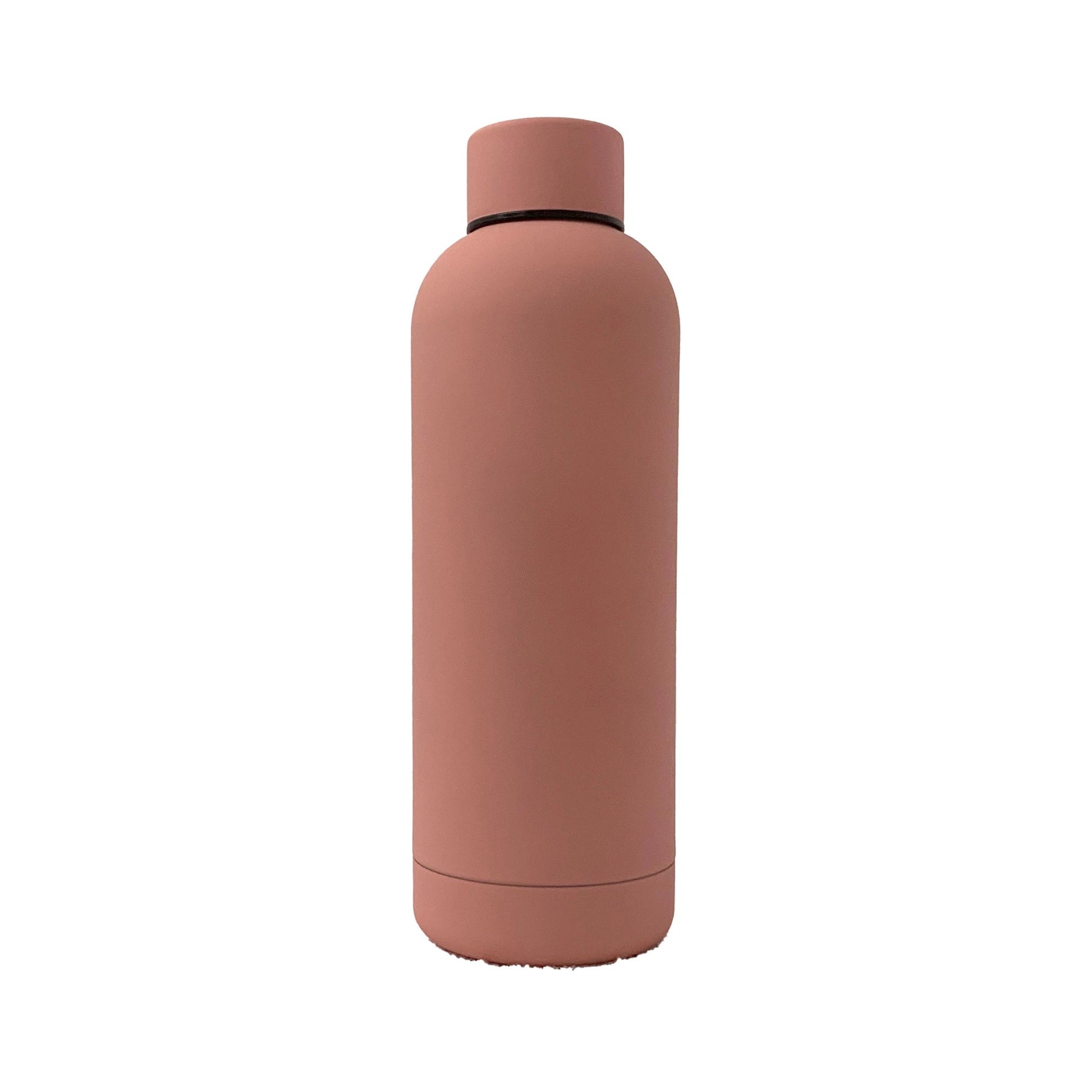 17oz Rubber Vacuum Insulated Stainless Steel Water Bottle - Cheapnfast