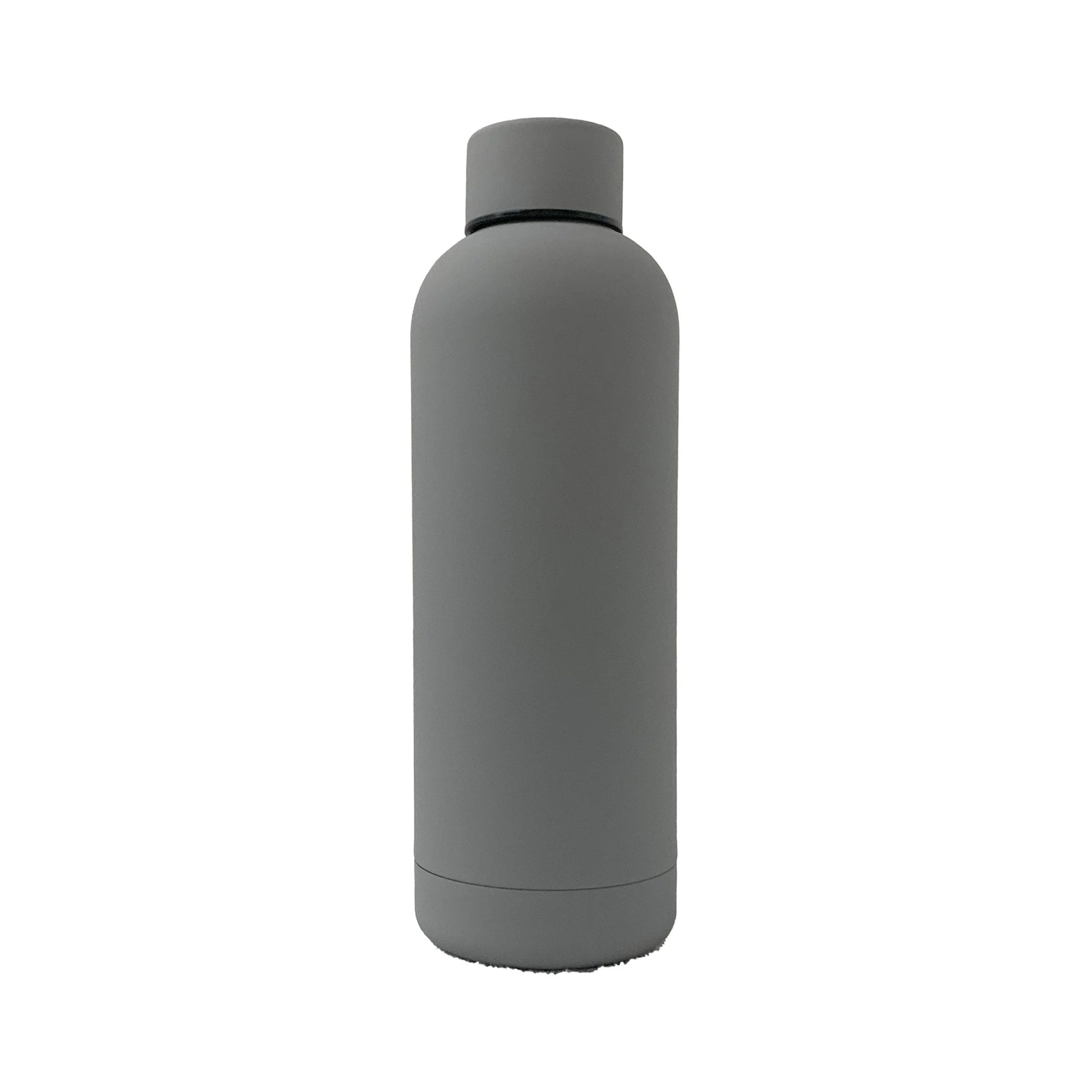 17oz Rubber Vacuum Insulated Stainless Steel Water Bottle - Cheapnfast