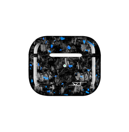 Apple AirPods | Blue Flake Real Forged Carbon Fiber Case - Cheapnfast