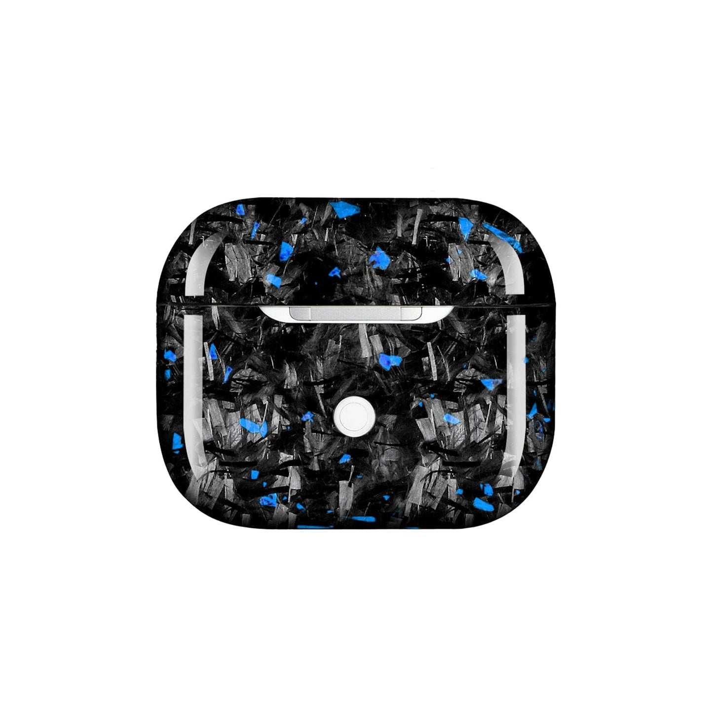 Apple AirPods | Blue Flake Real Forged Carbon Fiber Case - Cheapnfast