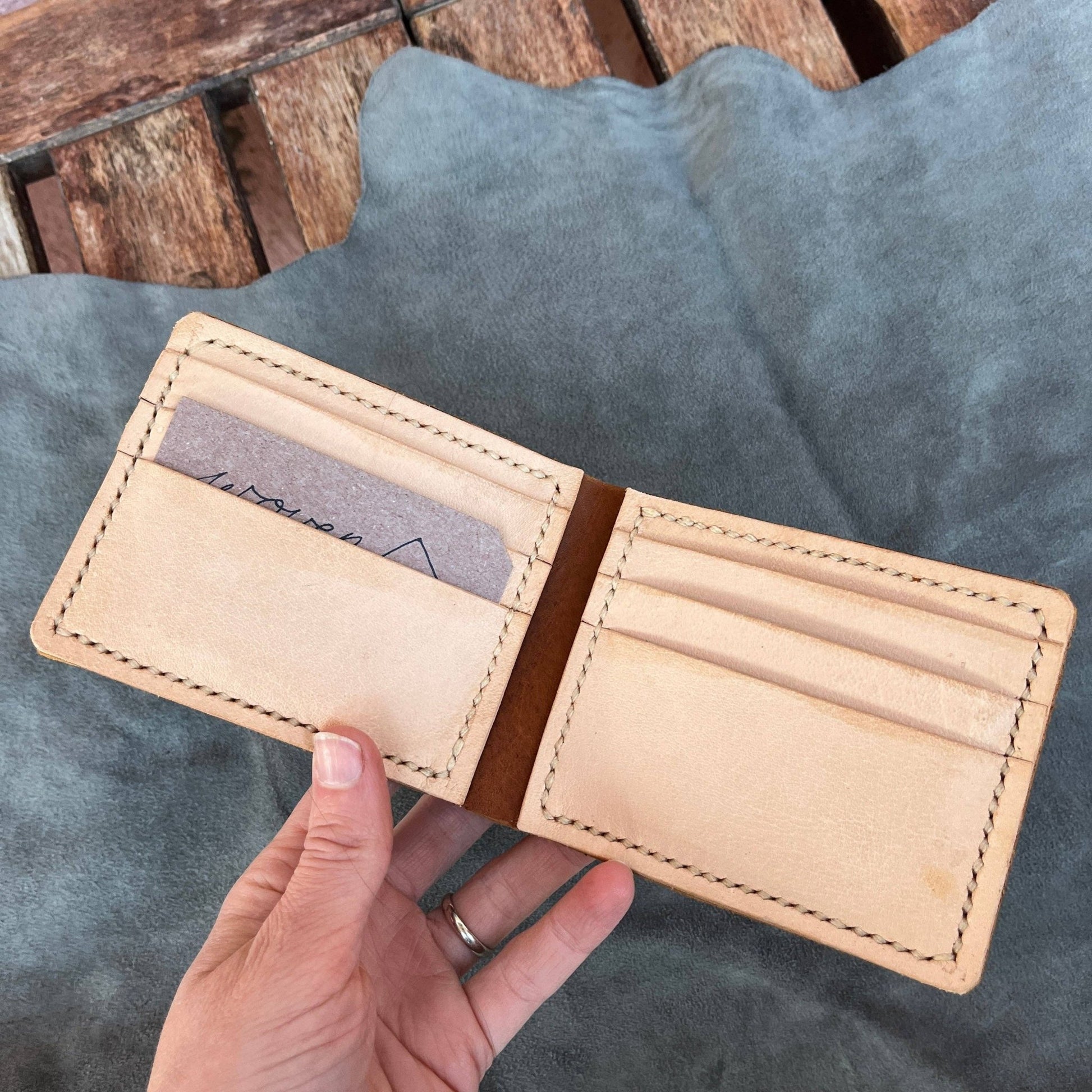 Bifold Wallet - Ochre - Cheapnfast