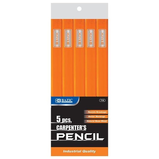 Carpenter's Pencil (5/Pack) - Cheapnfast