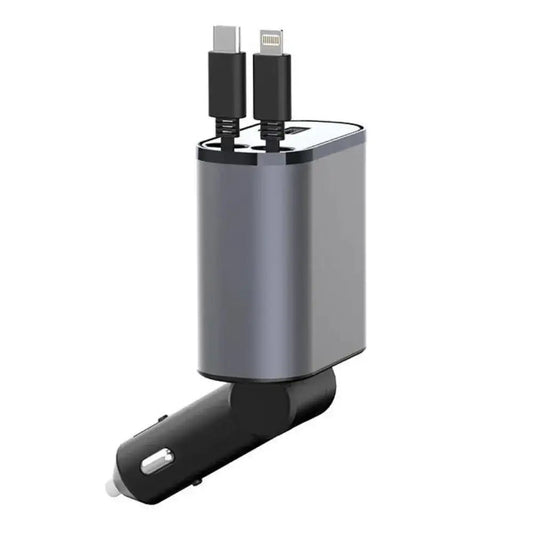 FAST 100W Car Phone Charger Lighter USB And TYPE - C Adapter - Cheapnfast