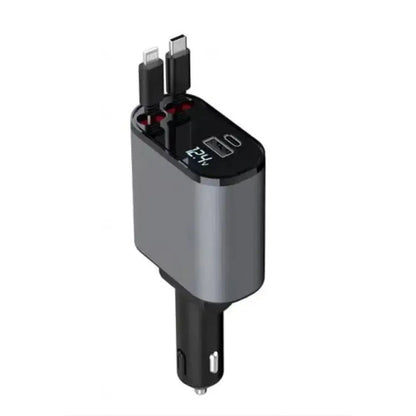 FAST 100W Car Phone Charger Lighter USB And TYPE - C Adapter - Cheapnfast