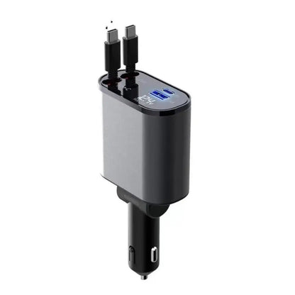 FAST 100W Car Phone Charger Lighter USB And TYPE - C Adapter - Cheapnfast