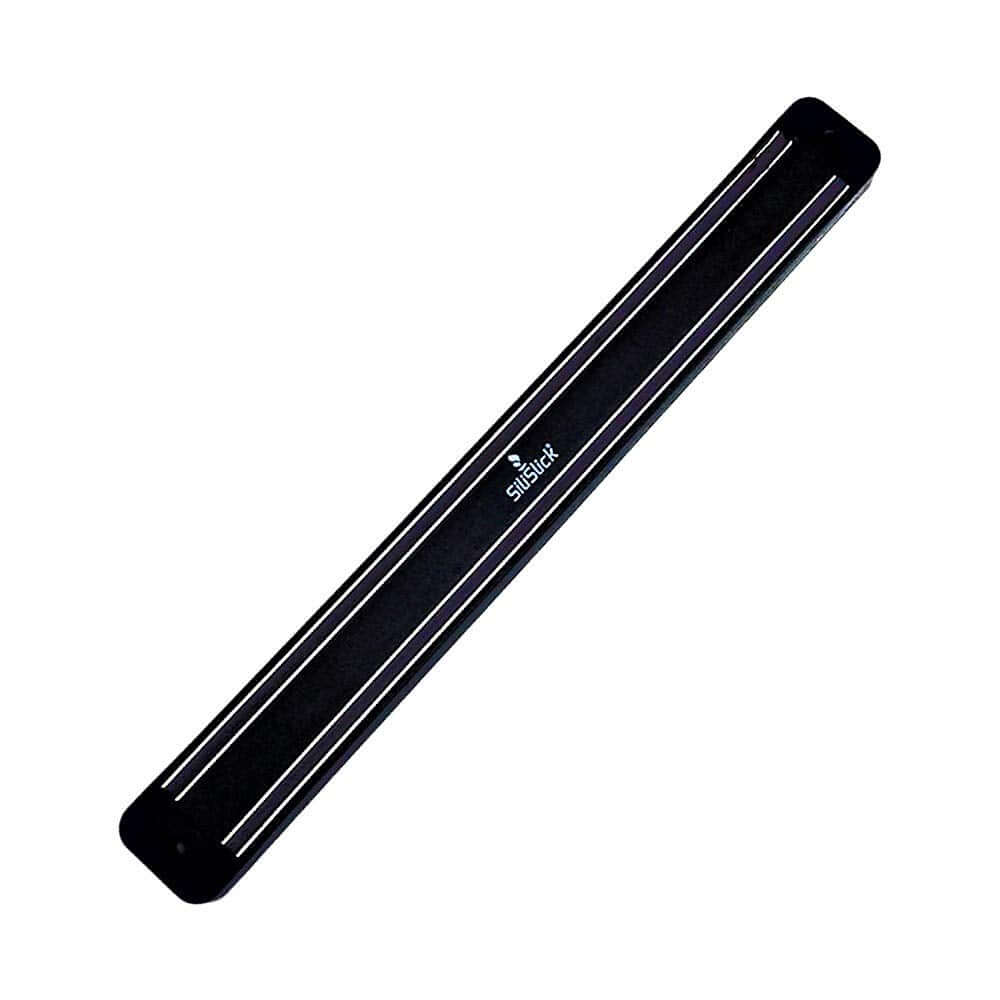 Kitchen Knife Set Kit | Red Handle & Black Magnetic Rack - Cheapnfast