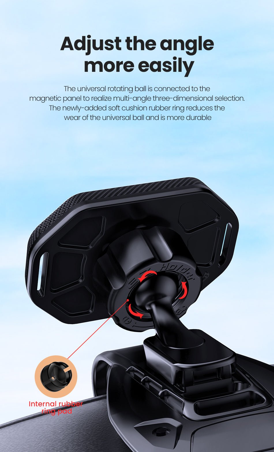 Magnetic Cell Phone Holder for Car Dashboard - Cheapnfast