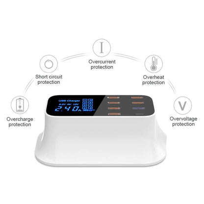 Multi - Port USB Charger Station Type C - Cheapnfast