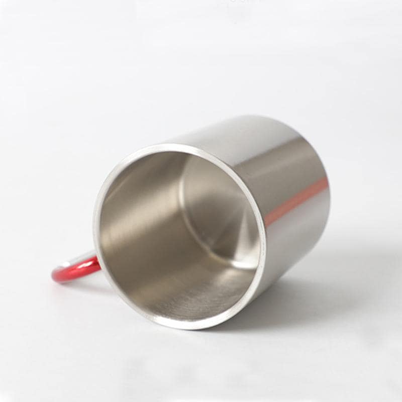 Stainless Steel Double Wall Carabiner Mug 10oz - Cheapnfast